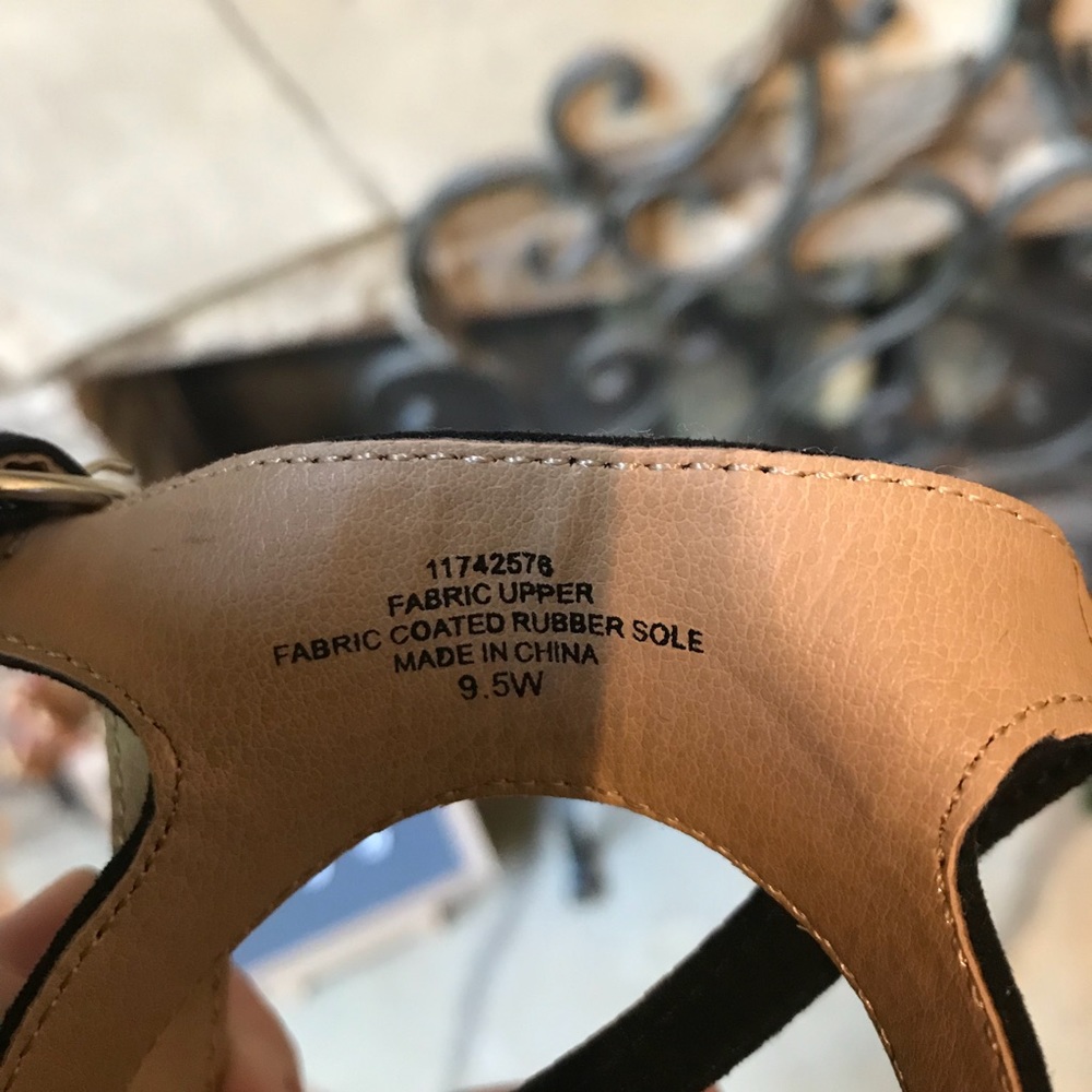 Nwt Torrid Black Square Toe Block Chunky Heels 9/5 - image 7